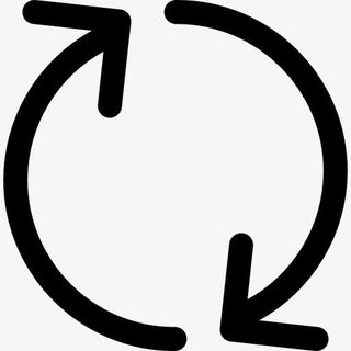 两个圆形箭头图标免抠