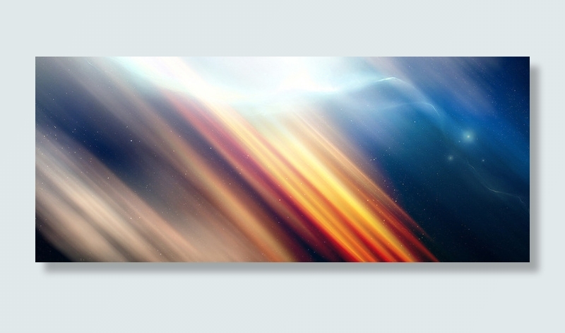 科技感炫彩背景图banner高清