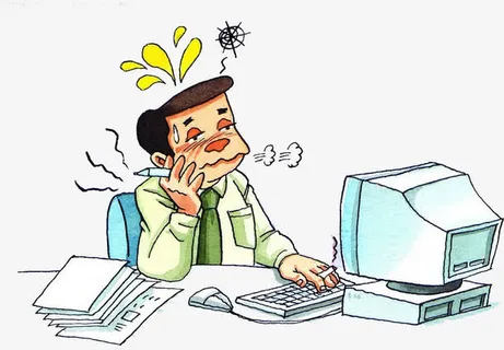 因为工作而苦恼的人免抠 因为工作而苦恼的人免抠