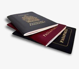 签证实物图免抠