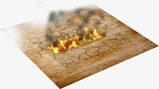 爆炸地面火焰免抠