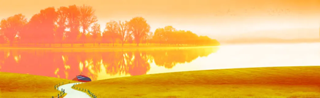 秋季上市淘宝banner壁纸