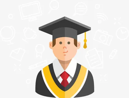 寒窗十年毕业季免抠