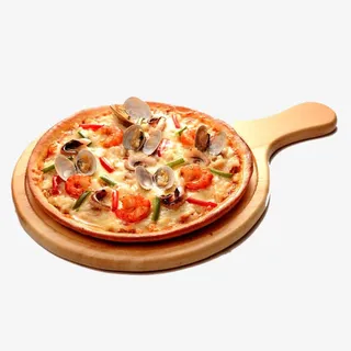 美味海鲜披萨免抠