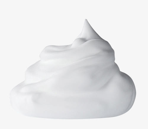 洁面泡沫实物图免抠素材免抠