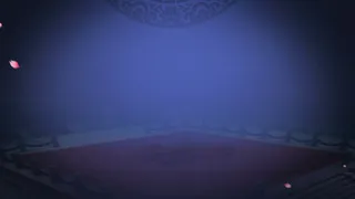 蓝色光效台面创意元素免抠