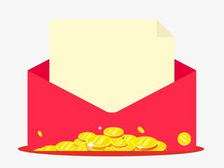 红包优惠券设计模板免抠