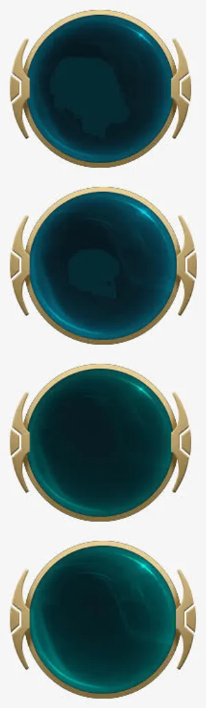 合成效果蓝色质感标签边框免抠