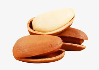 开口易剥大松子素材免抠