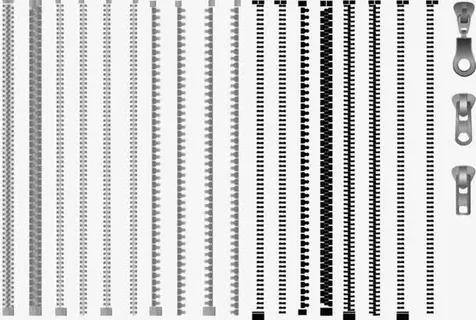 各种拉链免抠