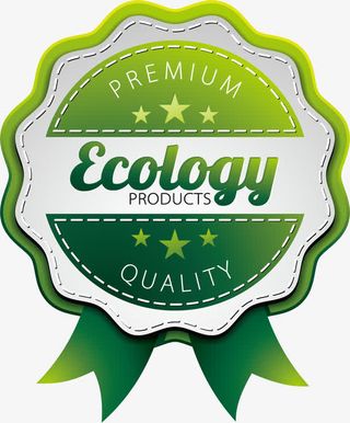 绿色推荐标签免抠