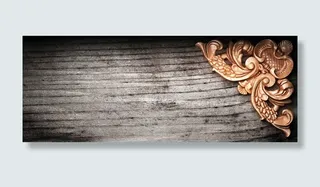 酷炫金属背景banner素材