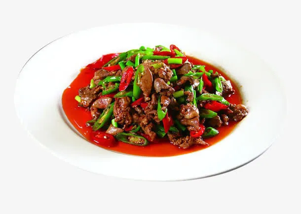 小炒鸡鸭杂免抠