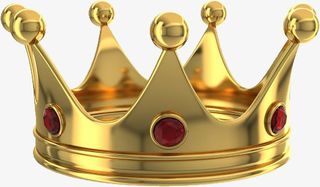 金色的王冠帽子免抠素材免抠