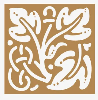 咖啡色之图案4免抠