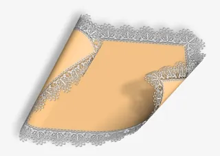 卷起的纸张餐布免抠