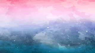 颜色背景-粉蓝色水彩清新背景图片高清