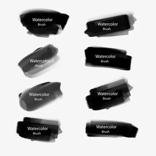 矢量水墨素材免抠