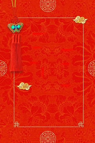 2019欢度春节年年有余背景高清另类其他背景