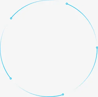蓝色手机光效装饰免抠