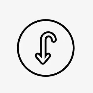 向下箭头图标免抠