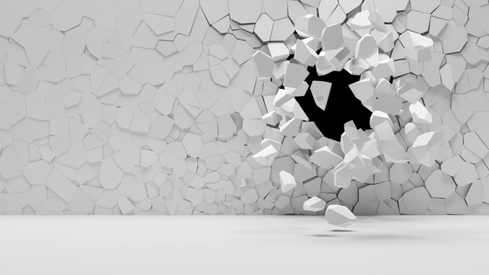 高清白色3D背景墙背景素材高清