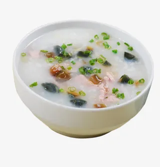 皮蛋瘦肉粥免抠