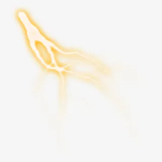 彩色超炫闪电免抠