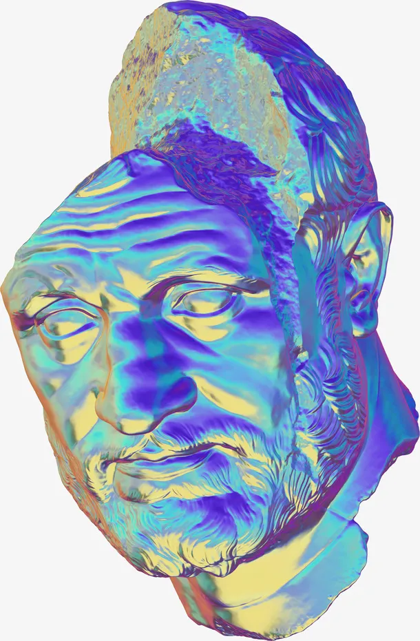C4D渲染人头免抠