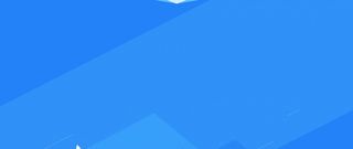 蓝色几何图案扁平banner高清