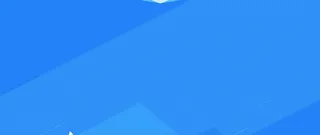 蓝色几何图案扁平banner高清