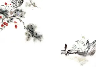 简单水墨 水墨背景 水墨 水墨图 国画高清