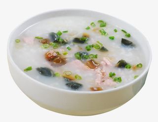 皮蛋瘦肉粥美食免抠