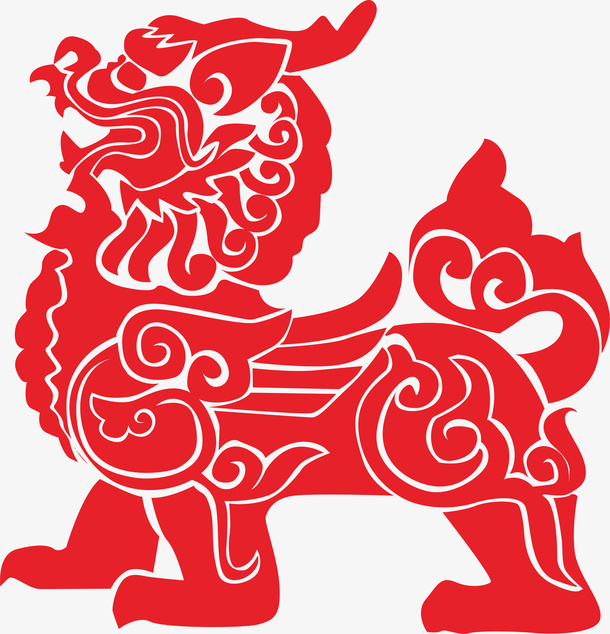 传统剪纸元素18免抠