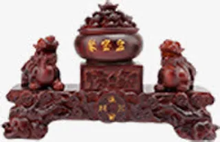 中国风古典茶壶淘宝促销免抠