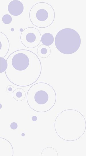 紫色圆圈花纹免抠