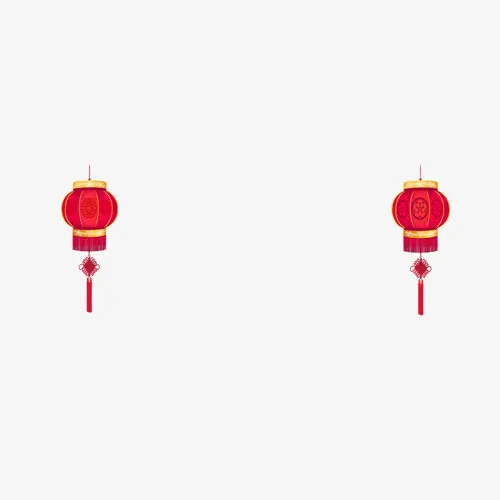 红色灯笼免扣素材免抠