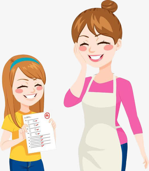 考了好成绩的女孩免抠