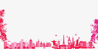 城市缩影免抠元素免抠