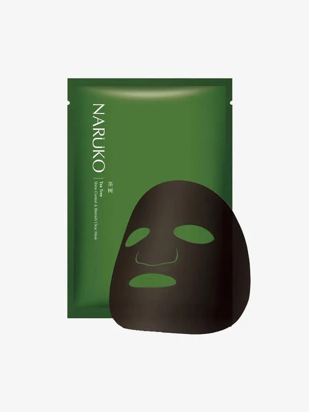 牛尔茶树净肤痘痘黑面膜免抠