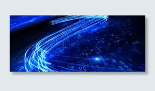 蓝色光线背景高清