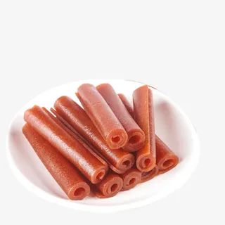 酸甜山楂卷山楂棒小吃免抠