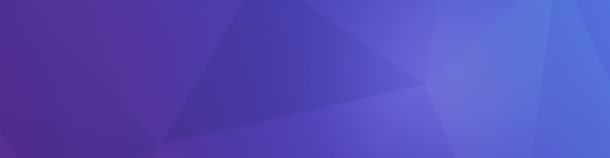 简约炫彩个性多边形背景banner
