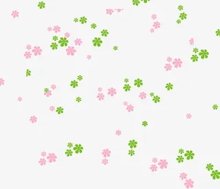 飘浮花朵免抠
