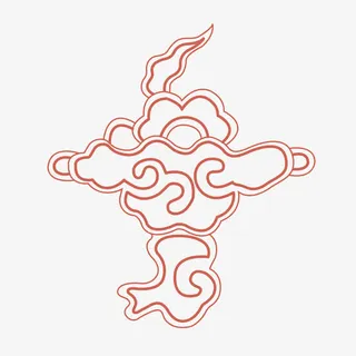 吉祥云纹免抠