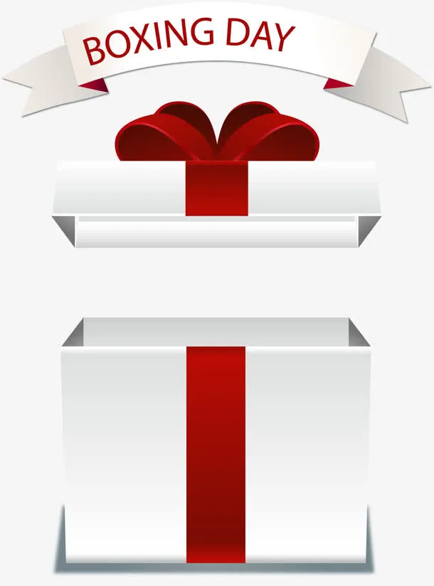 矢量手绘打开的礼盒免抠手绘/卡通卡通元素