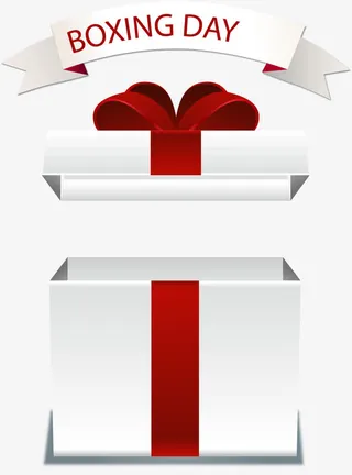 矢量手绘打开的礼盒免抠手绘/卡通卡通元素