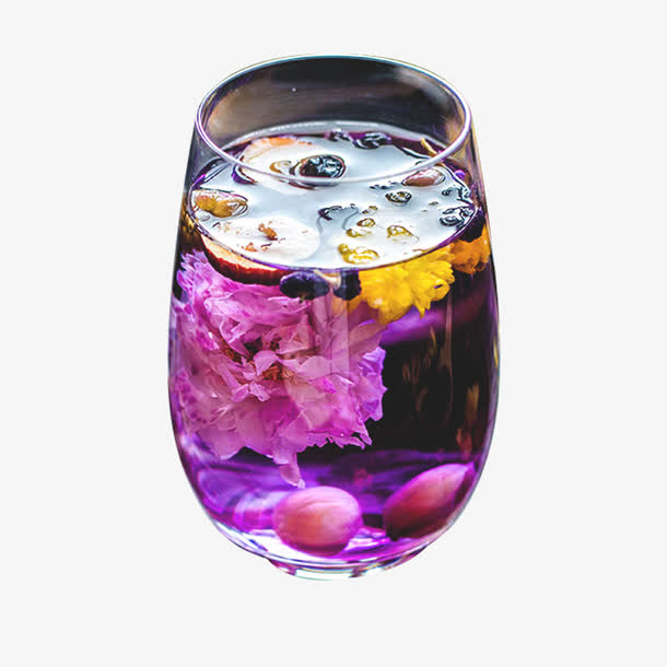 产品实物茶饮养生花茶免抠