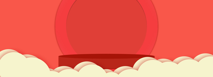扁平化居家banner背景高清