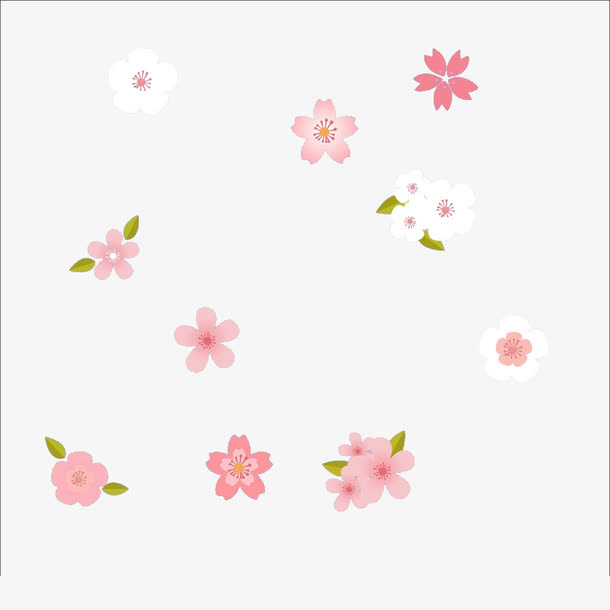 樱花图案免抠